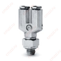 Фитинг тройник поворотный 6452 Micro